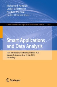 Cover image: Smart Applications and Data Analysis 1st edition 9783030451820