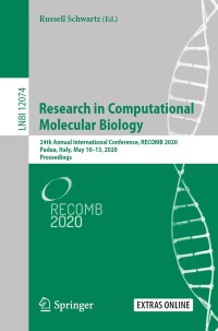 Titelbild: Research in Computational Molecular Biology 1st edition 9783030452568