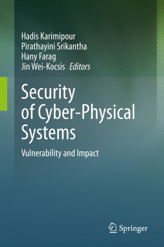 Imagen de portada: Security of Cyber-Physical Systems 1st edition 9783030455408