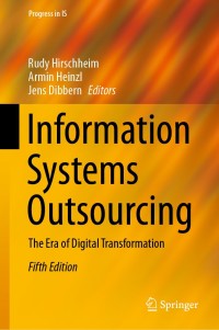 Cover image: Information Systems Outsourcing 5th edition 9783030458188