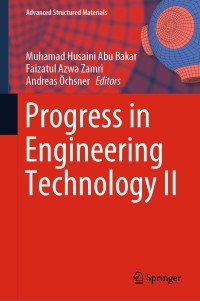 Cover image: Progress in Engineering Technology II 1st edition 9783030460358