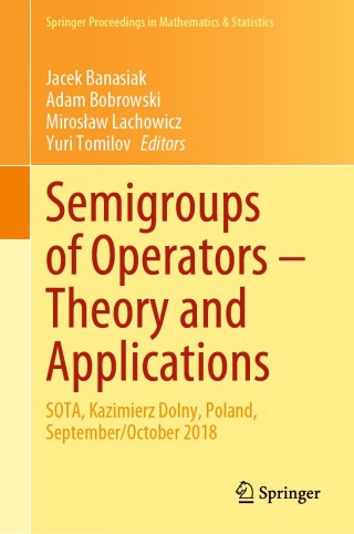 Cover image: Semigroups of Operators – Theory and Applications 1st edition 9783030460785