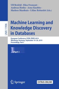 Immagine di copertina: Machine Learning and Knowledge Discovery in Databases 1st edition 9783030461508