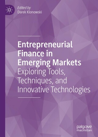 Cover image: Entrepreneurial Finance in Emerging Markets 1st edition 9783030462192