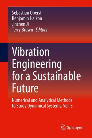 Titelbild: Vibration Engineering for a Sustainable Future 9783030464653