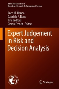 Omslagafbeelding: Expert Judgement in Risk and Decision Analysis 9783030464738