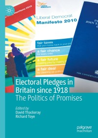 Cover image: Electoral Pledges in Britain Since 1918 1st edition 9783030466626