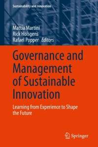 Omslagafbeelding: Governance and Management of Sustainable Innovation 1st edition 9783030467494