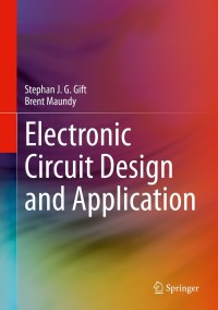 Cover image: Electronic Circuit Design and Application 9783030469887