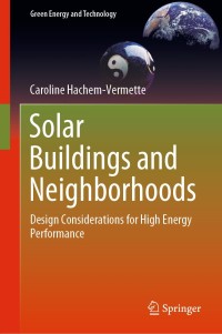 Cover image: Solar Buildings and Neighborhoods 9783030470159