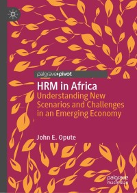 Cover image: HRM in Africa 9783030471279