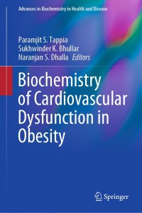 Cover image: Biochemistry of Cardiovascular Dysfunction in Obesity 1st edition 9783030473358