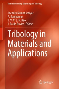 Cover image: Tribology in Materials and Applications 1st edition 9783030474508