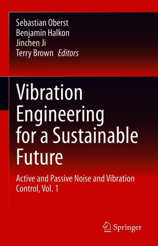 Cover image: Vibration Engineering for a Sustainable Future 1st edition 9783030476175