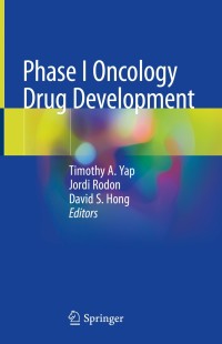 صورة الغلاف: Phase I Oncology Drug Development 1st edition 9783030476816