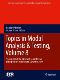 Titelbild: Topics in Modal Analysis & Testing, Volume 8 1st edition 9783030477165