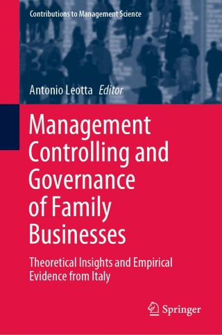 Cover image: Management Controlling and Governance of Family Businesses 1st edition 9783030477400