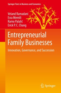 Cover image: Entrepreneurial Family Businesses 9783030477776
