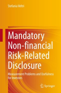 Cover image: Mandatory Non-financial Risk-Related Disclosure 9783030479206