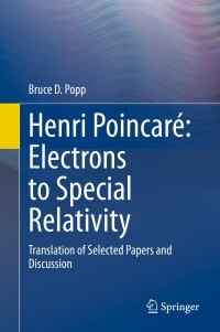 Omslagafbeelding: Henri Poincaré: Electrons to Special Relativity 9783030480387