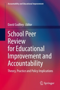 Titelbild: School Peer Review for Educational Improvement and Accountability 1st edition 9783030481292