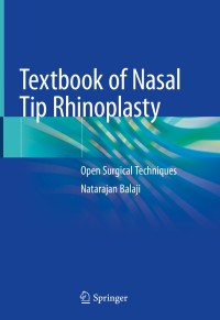 Cover image: Textbook of Nasal Tip Rhinoplasty 9783030481568
