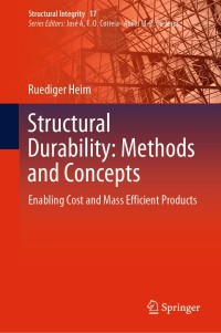 Cover image: Structural Durability: Methods and Concepts 9783030481728