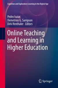 Cover image: Online Teaching and Learning in Higher Education 1st edition 9783030481896