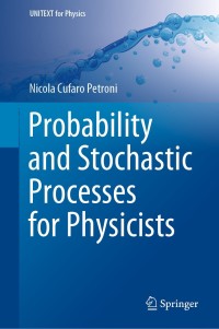 Imagen de portada: Probability and Stochastic Processes for Physicists 9783030484071