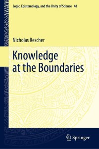 Cover image: Knowledge at the Boundaries 9783030484309
