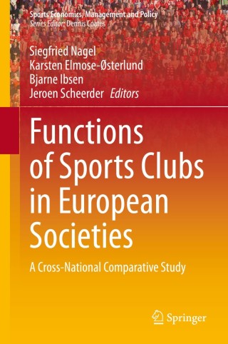 Imagen de portada: Functions of Sports Clubs in European Societies 1st edition 9783030485344