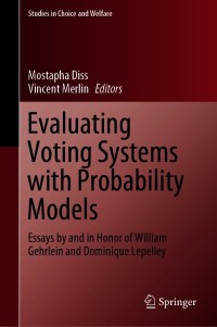 Cover image: Evaluating Voting Systems with Probability Models 1st edition 9783030485979