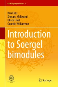 Immagine di copertina: Introduction to Soergel Bimodules 9783030488253
