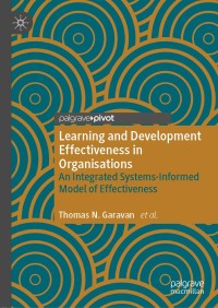 Cover image: Learning and Development Effectiveness in Organisations 9783030488994