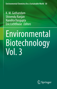 Cover image: Environmental Biotechnology Vol. 3 1st edition 9783030489724