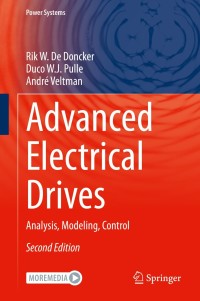 表紙画像: Advanced Electrical Drives 2nd edition 9783030489762