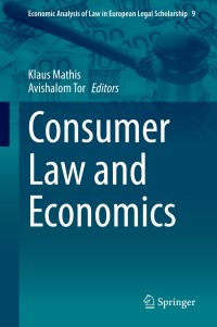 Titelbild: Consumer Law and Economics 1st edition 9783030490270