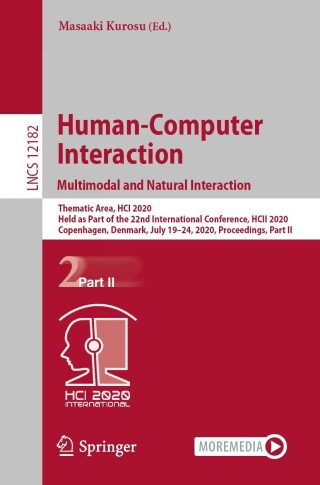 Cover image: Human-Computer Interaction. Multimodal and Natural Interaction 1st edition 9783030490614