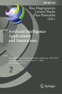 Cover image: Artificial Intelligence Applications and Innovations 1st edition 9783030491857