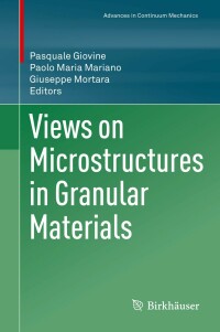 Imagen de portada: Views on Microstructures in Granular Materials 1st edition 9783030492663