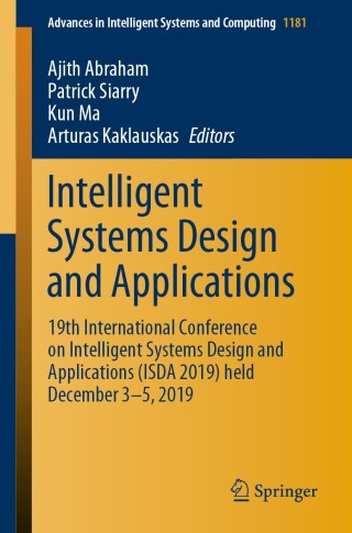 Omslagafbeelding: Intelligent Systems Design and Applications 1st edition 9783030493417