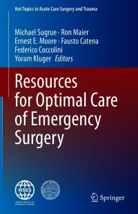 Imagen de portada: Resources for Optimal Care of Emergency Surgery 1st edition 9783030493622