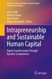 Imagen de portada: Intrapreneurship and Sustainable Human Capital 1st edition 9783030494094