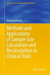 Imagen de portada: Methods and Applications of Sample Size Calculation and Recalculation in Clinical Trials 9783030495275