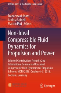 Cover image: Non-Ideal Compressible Fluid Dynamics for Propulsion and Power 1st edition 9783030496258
