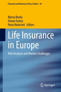 Cover image: Life Insurance in Europe 1st edition 9783030496548