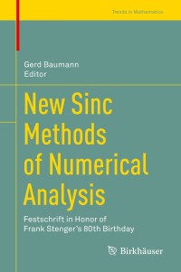 Titelbild: New Sinc Methods of Numerical Analysis 9783030497156