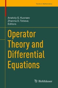 Cover image: Operator Theory and Differential Equations 9783030497620