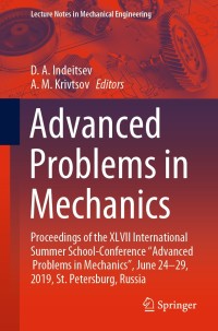 Imagen de portada: Advanced Problems in Mechanics 1st edition 9783030498818