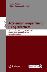Cover image: Accelerator Programming Using Directives 1st edition 9783030499426